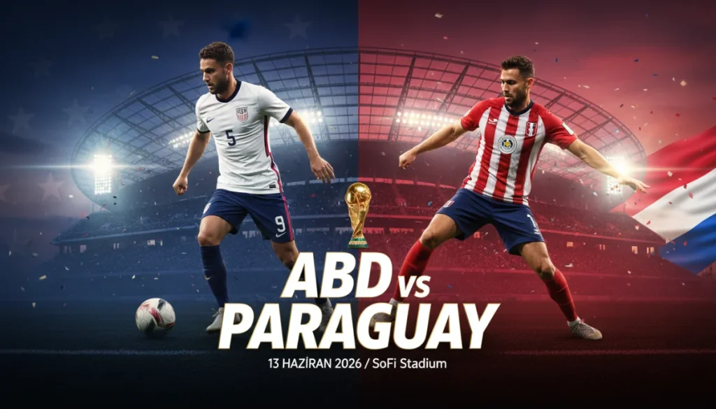 2026 Dünya Kupası: ABD ve Paraguay Arasında Kritik Randevu
