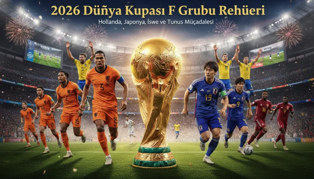 2026 Dünya Kupası F Grubu: Taktiksel Savaşta Hollanda ve Rakipleri