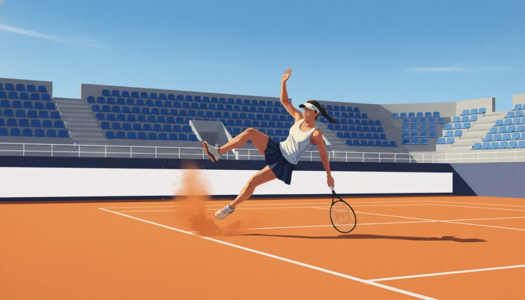 Milli Raket Roland Garros Sahasında Kaza Geçirdi