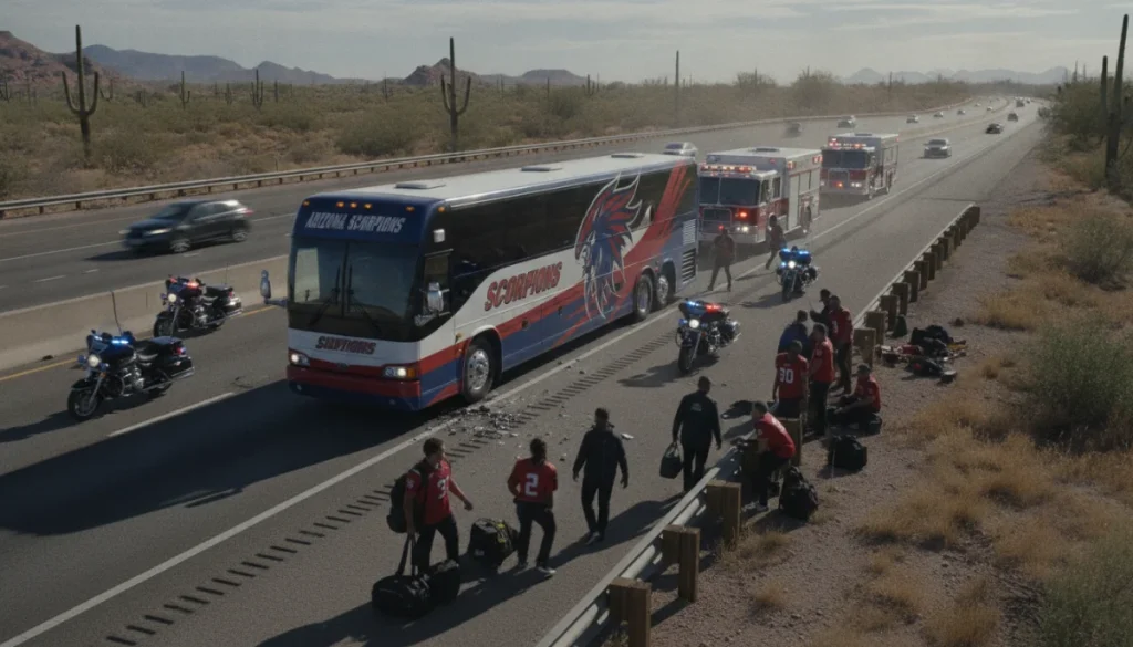 Arizona’da Motorize Ekiplerin Kazası ve Millilerin Desteği