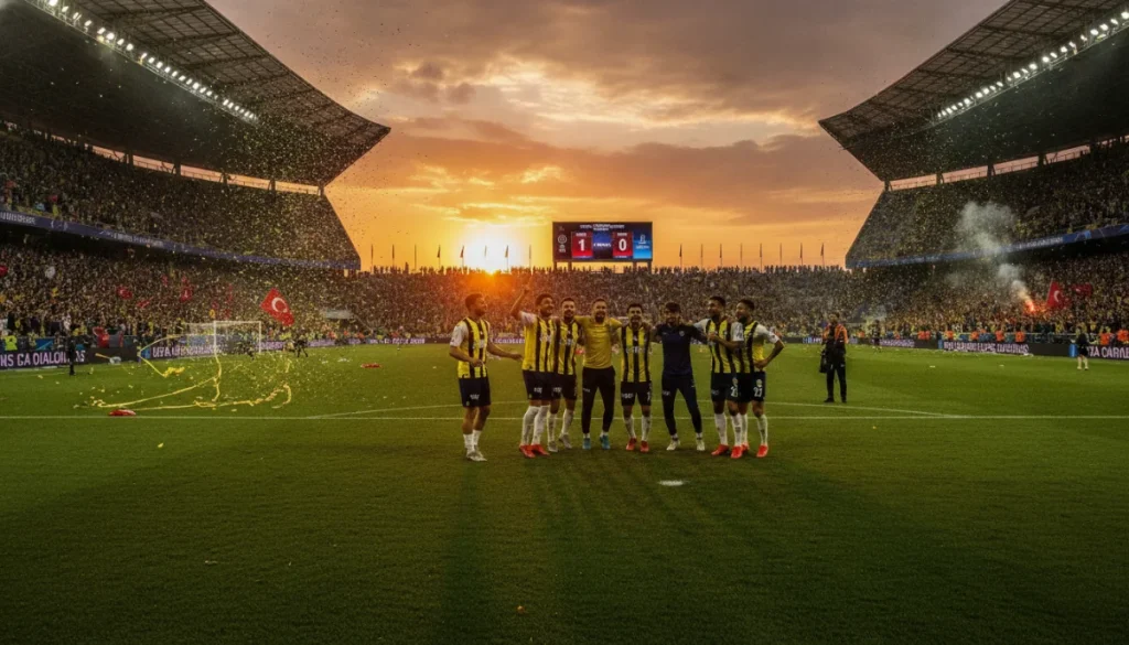 Fenerbahçe Avusturya’da Turu Geçti: Play-Off Rakibi Lyon