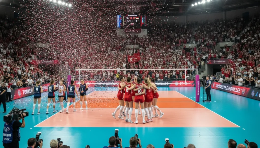Voleybolun Yıldızları Avrupa Sahnesinde Fırtına Gibi Esiyor